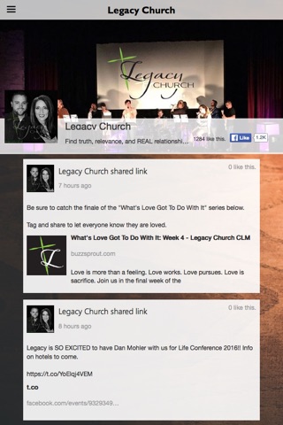 Legacy Church Ohio screenshot 2