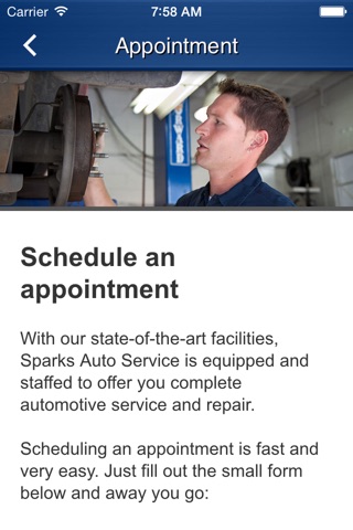 Sparks Auto Service screenshot 3