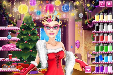 Xmas Hair Style screenshot 2