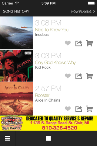 Rock 105.5 - Port Huron's Alternative screenshot 3