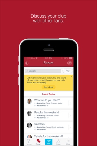 Fan App for Scunthorpe United FC screenshot 2