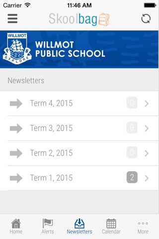 Willmot Public School - Skoolbag screenshot 4