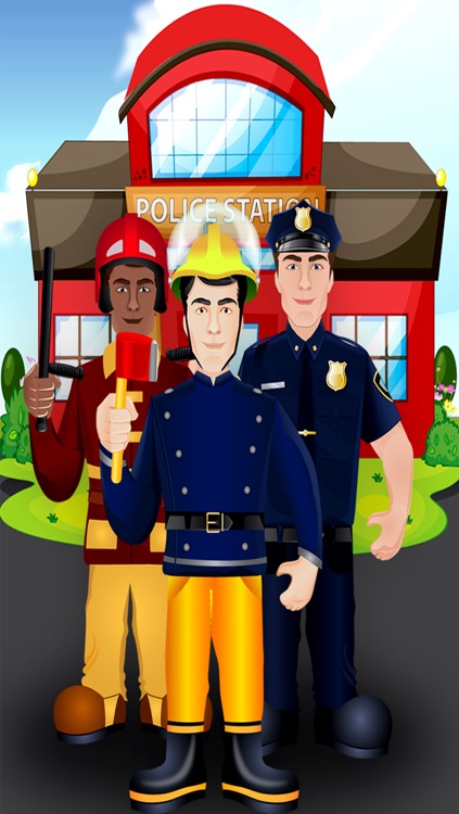 Fireman Costume and Police Uniform Dress Up - Firefighter In Firehouse Maker Game Free screenshot-4