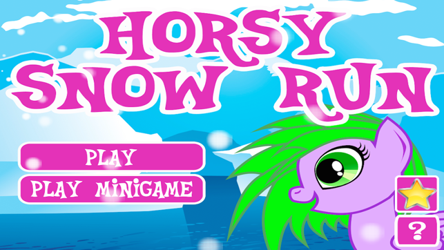 My Horsy Snow Run - a little winter adventure(圖1)-速報App