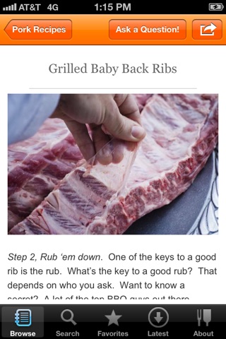 Grill-It! Grilling and BBQ Recipes screenshot 3