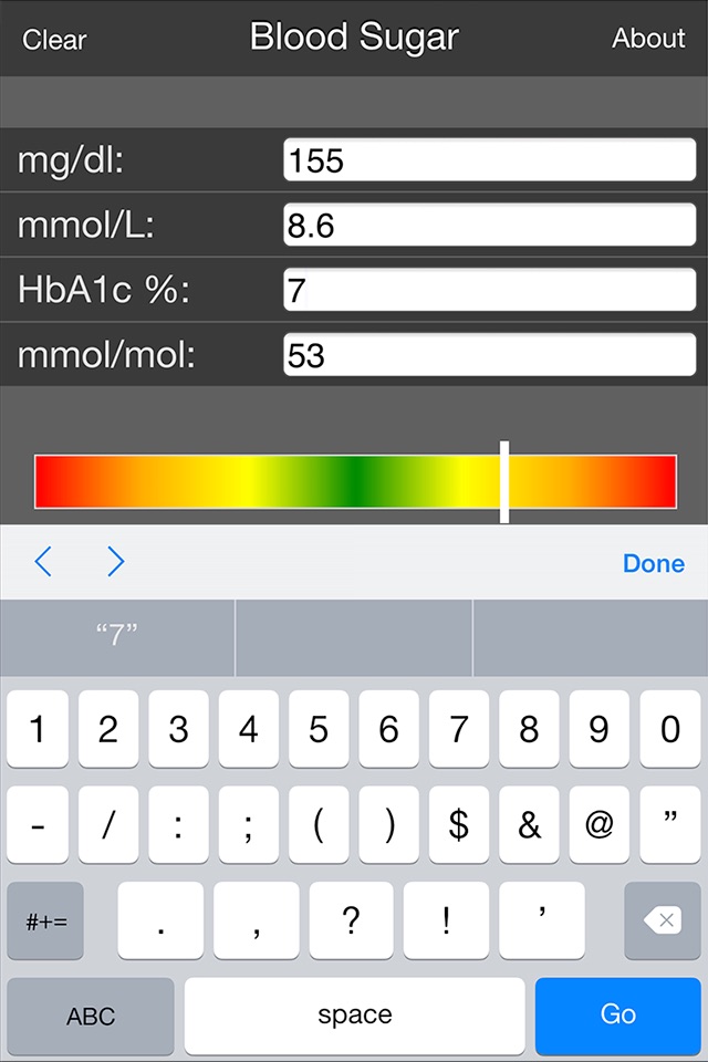 Mila's Blood Sugar Conversion Calculator - FREE screenshot 3