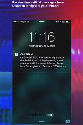 Vital TRAK! - GPS Tracking & Dispatch screenshot 2