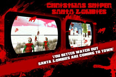 Christmas Sniper: Santa Zombies screenshot 2