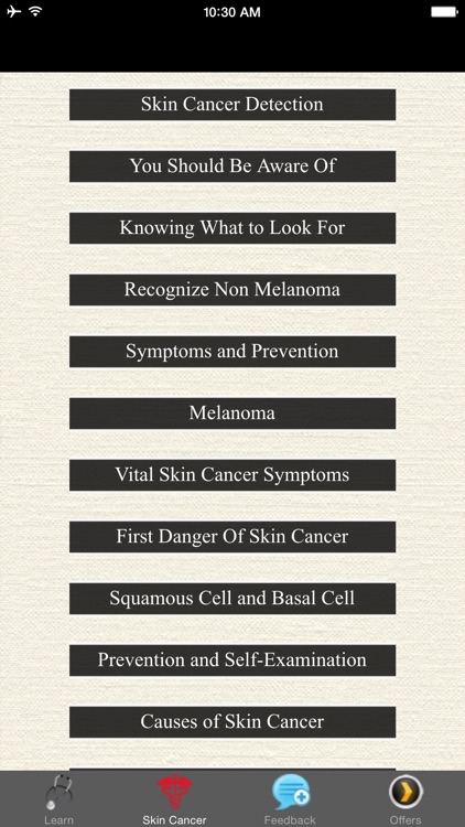 Skin Cancer Symptoms - Warning Signs