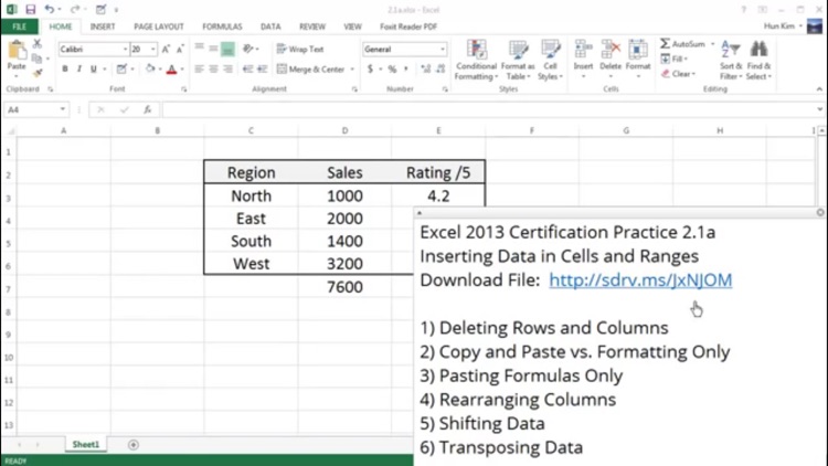 Easy To Use - Microsoft Excel 2013 Edition