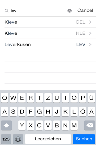 Invenio Kennzeichen EU screenshot 2