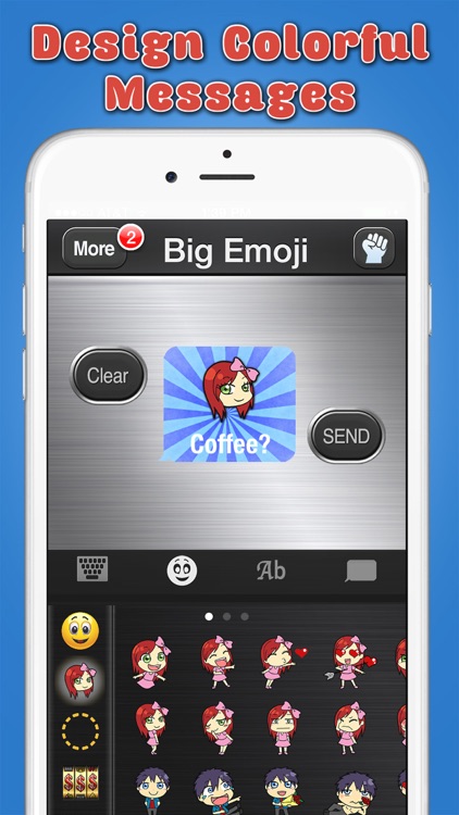 Big Emoji Keyboard - Stickers for Messages, Texting & Facebook