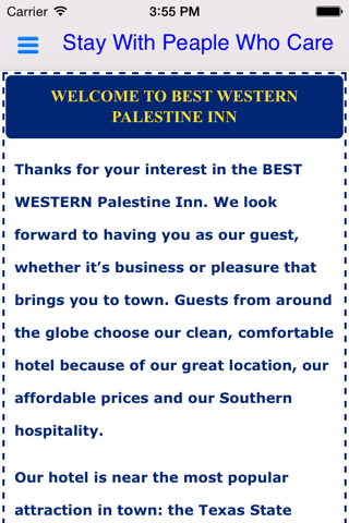 Best Western Palestine Inn screenshot 3