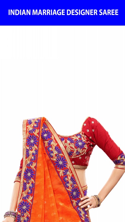 Indian Marriage Designer Saree screenshot-3