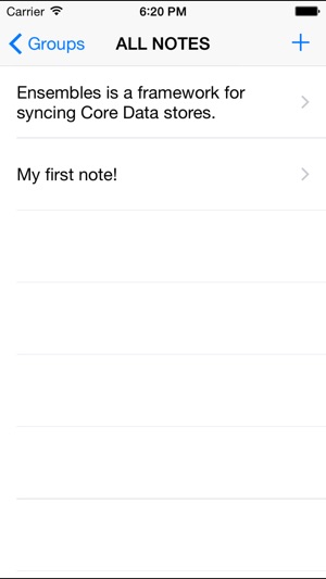 Idiomatic — Tagged Notes with Sync