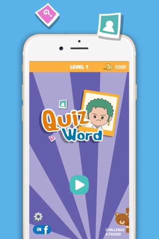 Quiz Word for Anime Fan of One Piece Edition - Best Manga Trivia Game Free screenshot 4
