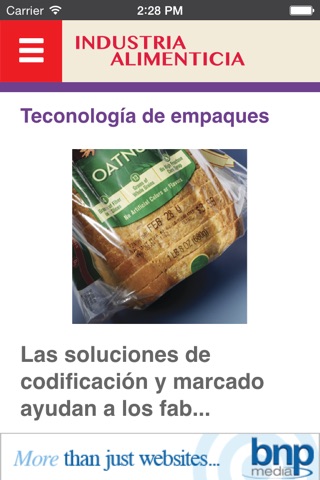 Industria Alimenticia screenshot 2