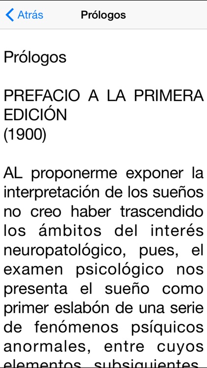 La interpretación de los sueños