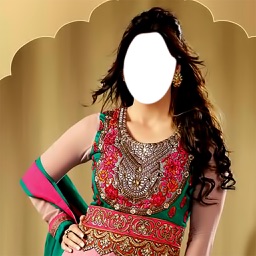 Indian Girl Suit Photo Fun