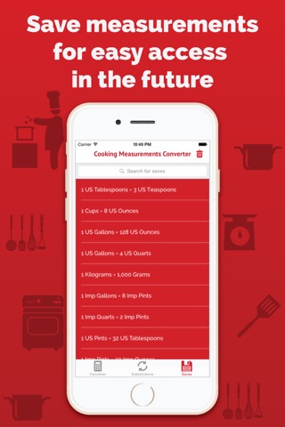 Cooking Measurements Converter screenshot 3
