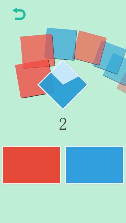 Red vs. Blue - Don't Tap Wrong The Color Tiles