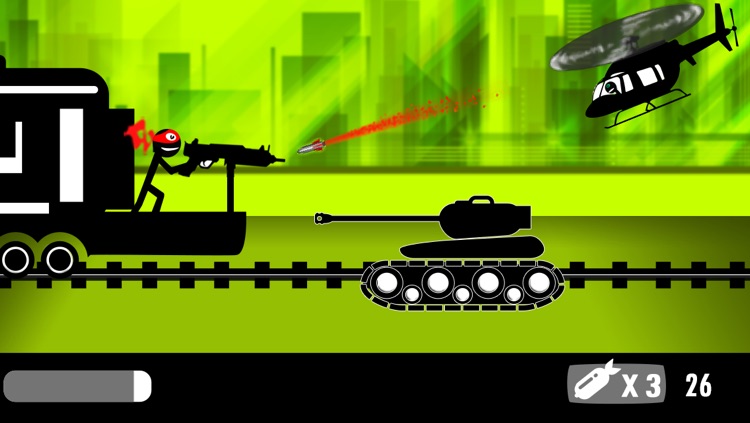 Stickman Train Shooting screenshot-3