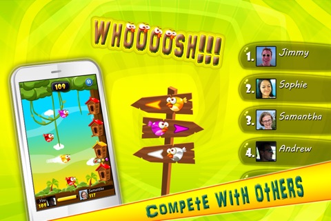 A Whoooosh!!!! Birds Controller Free Game screenshot 3