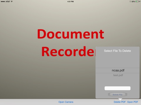 Document Recorder screenshot 2