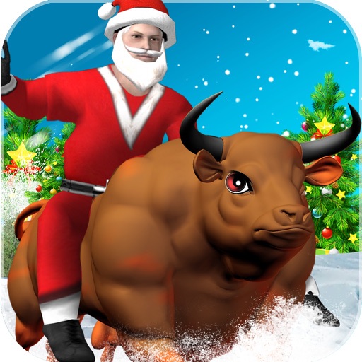 Santa Bull Madness iOS App