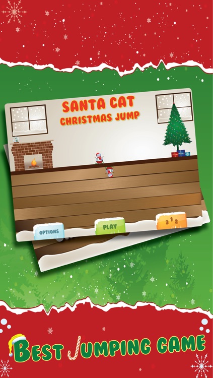 Santa Cat Christmas Jump - Mega Kitty Snow Leap FREE