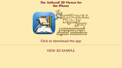 How to cancel & delete ArtScroll Digital Library - 3D Viewer from iphone & ipad 3