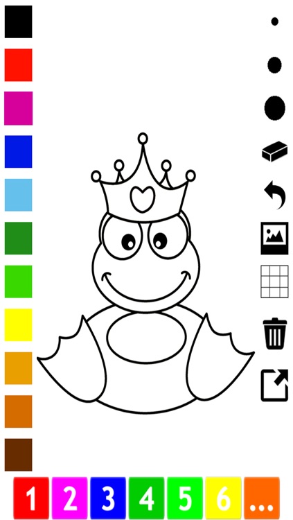 Princess Coloring Book for Girls: Learn to Color Cinderella, Kingdom, Castle, Frog and more screenshot-4