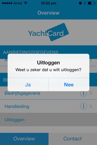 Yacht Card Partner screenshot 2