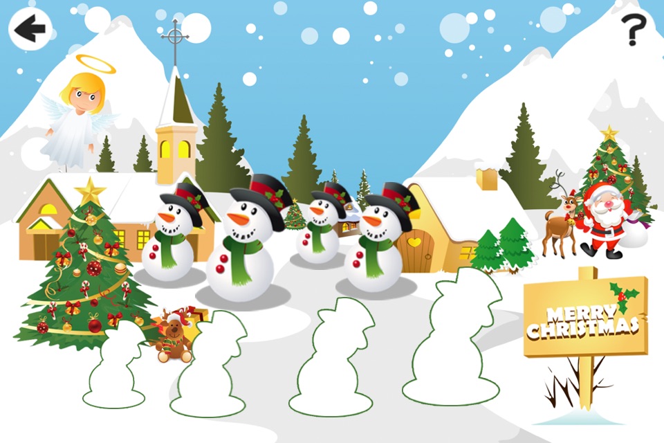 Christmas Game For Children: Learn To Compare and Sort screenshot 3