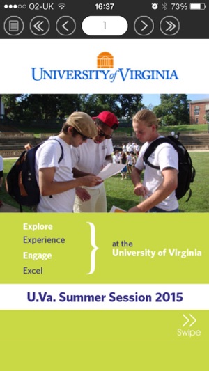 University of Virginia - Summer Session 