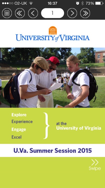 University of Virginia - Summer Session 2016