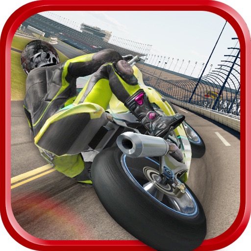 Racing Motorbike Icon