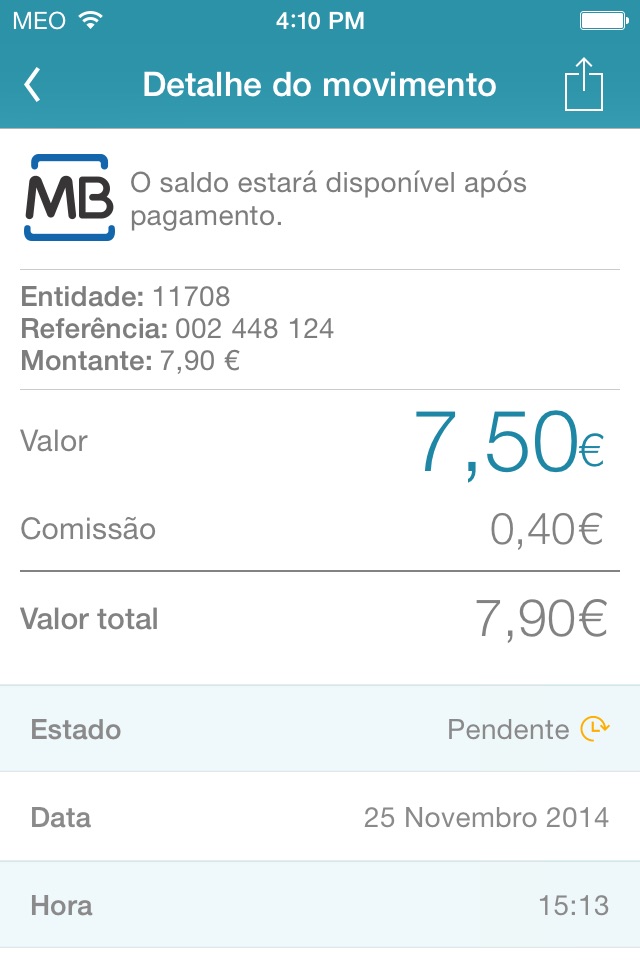 MEO Wallet screenshot 2