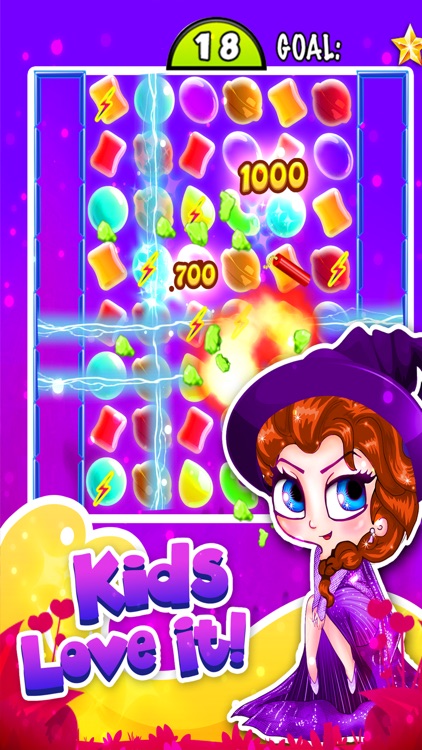 Candy Witch 2'015 - fruit bubble's jam in match-3 crazy kitchen game free