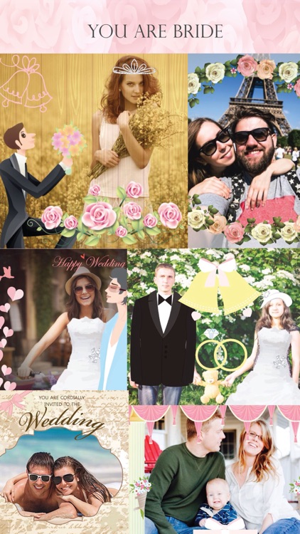 Sticker Wedding Dress Camera - selfie pic maker photo editor app screenshot-4