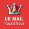 UK Mail Track is a service that lets you check the status of a trackable item that you sent through the post