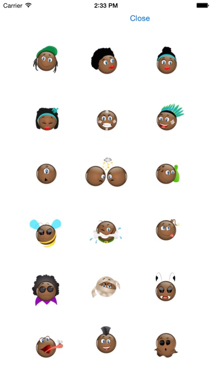 Black Emojis screenshot-4