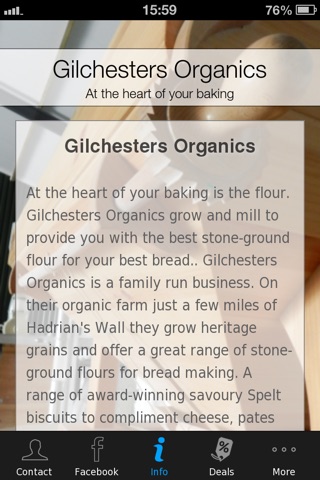 Gilchesters Organics screenshot 3