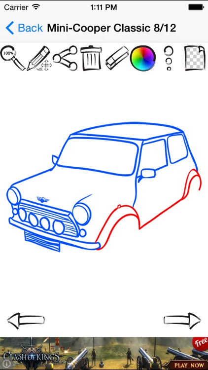 Drawing Retro Cars