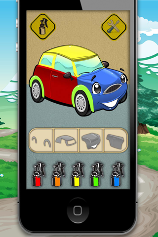 Coches y carros mini juegos de cars y autos divertidos para niños screenshot 2