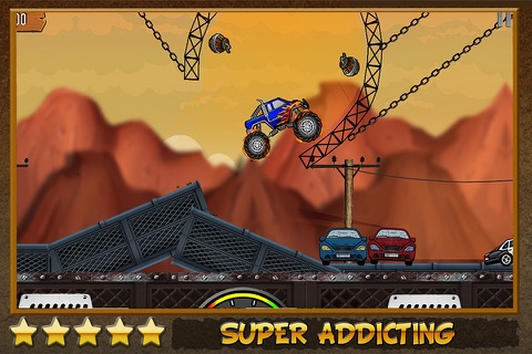 Monster Truck Mayhem :  Real Offroad Racing Legends Edition Free! screenshot 2
