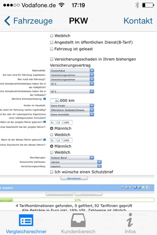 easy eVB - Kfz Versicherungen screenshot 3