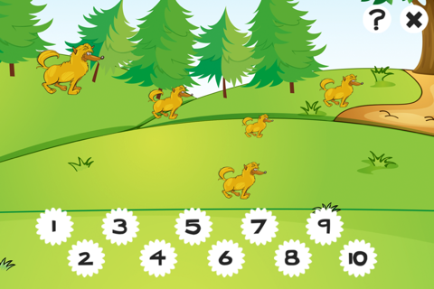 A Dog Counting Game for Children: Learn to count the numbers with dogs screenshot 2