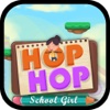 Hop Hop School Girl