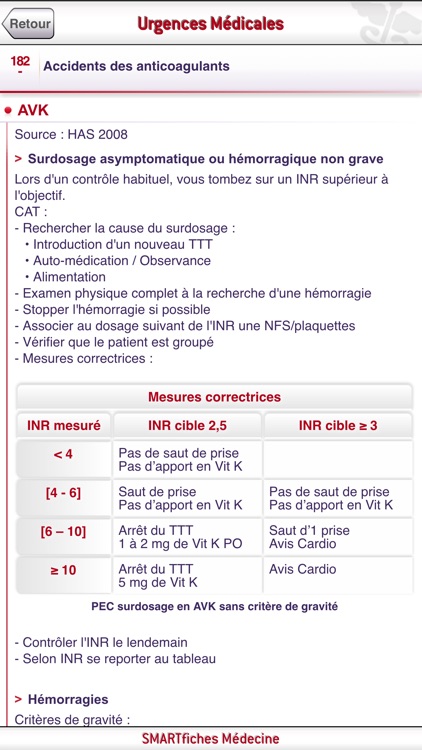 SMARTfiches Urgences Médicales screenshot-3